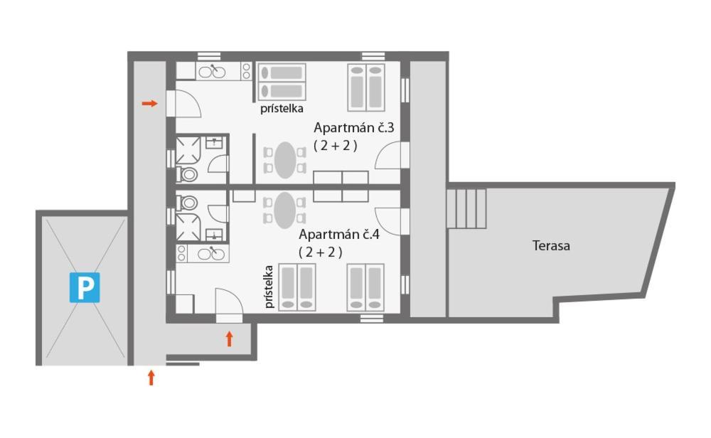 וודיצה Villa Kristinka מראה חיצוני תמונה