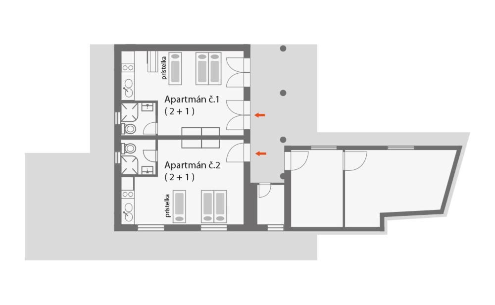 וודיצה Villa Kristinka מראה חיצוני תמונה